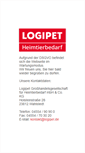 Mobile Screenshot of logipet.de