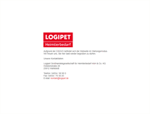 Tablet Screenshot of logipet.de